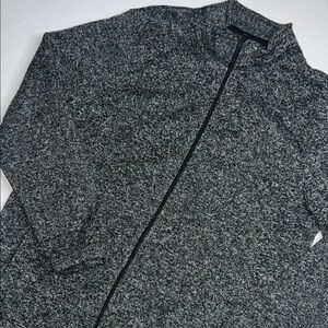 Old Navy Men's Heather Gray Zip-Up Sweater